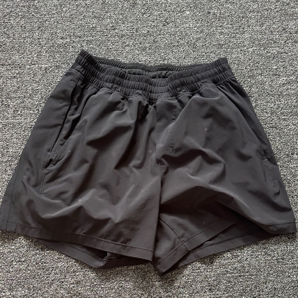 Men's Lululemon Black Athletic Shorts